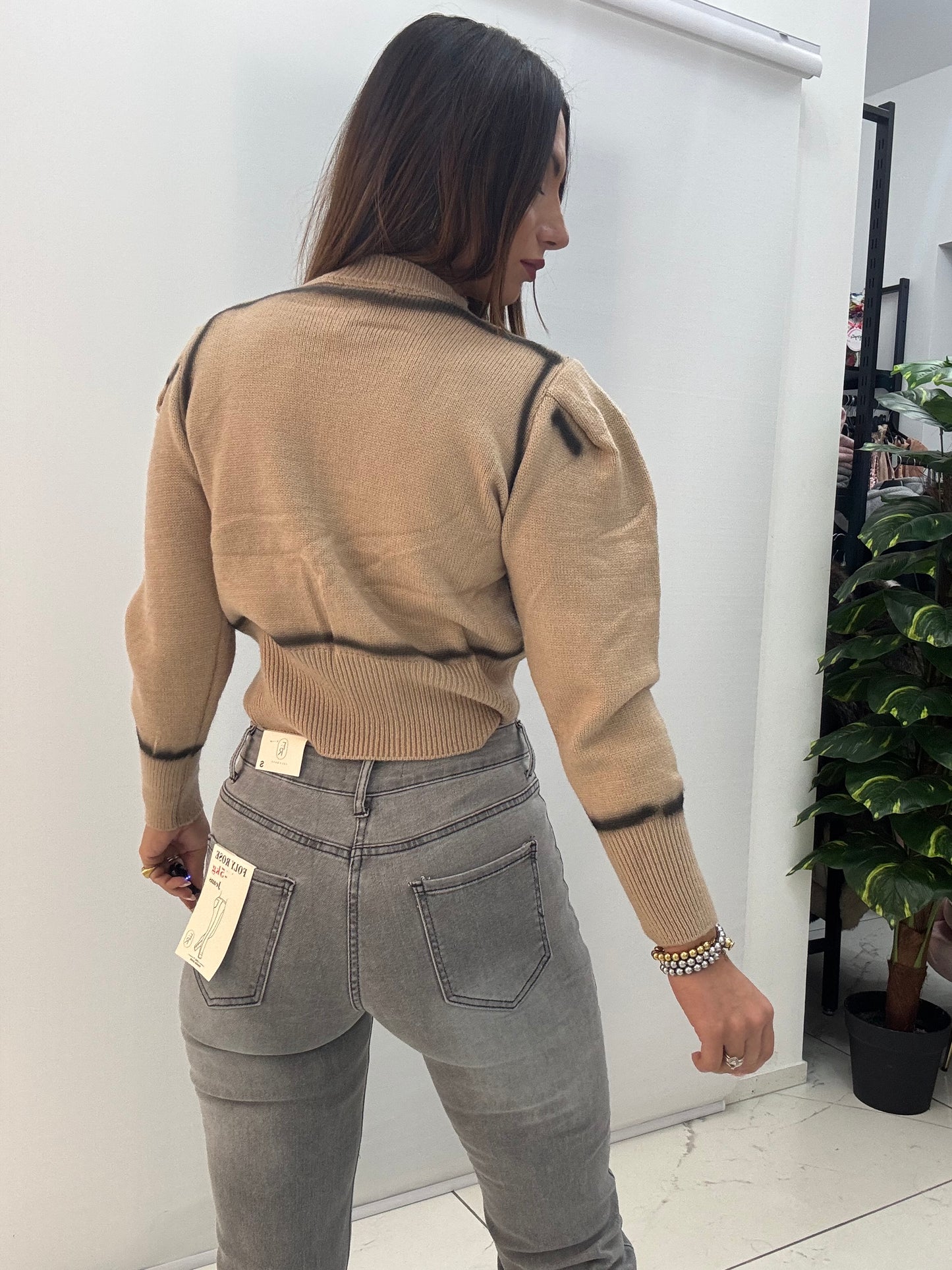 Cardigan Sfumato Beige