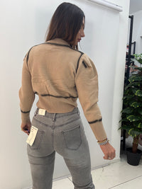 Cardigan Sfumato Beige