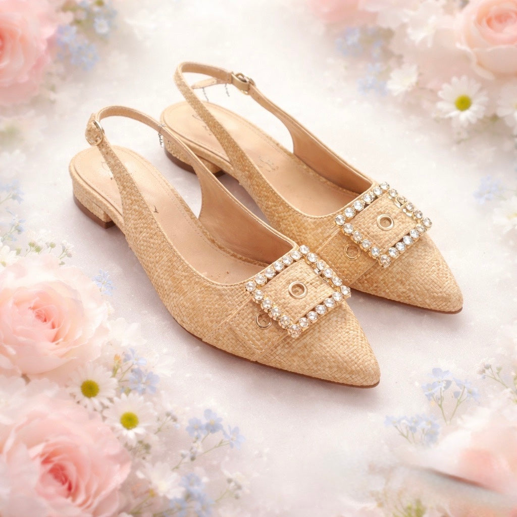Ballerine Rafia Jewels
