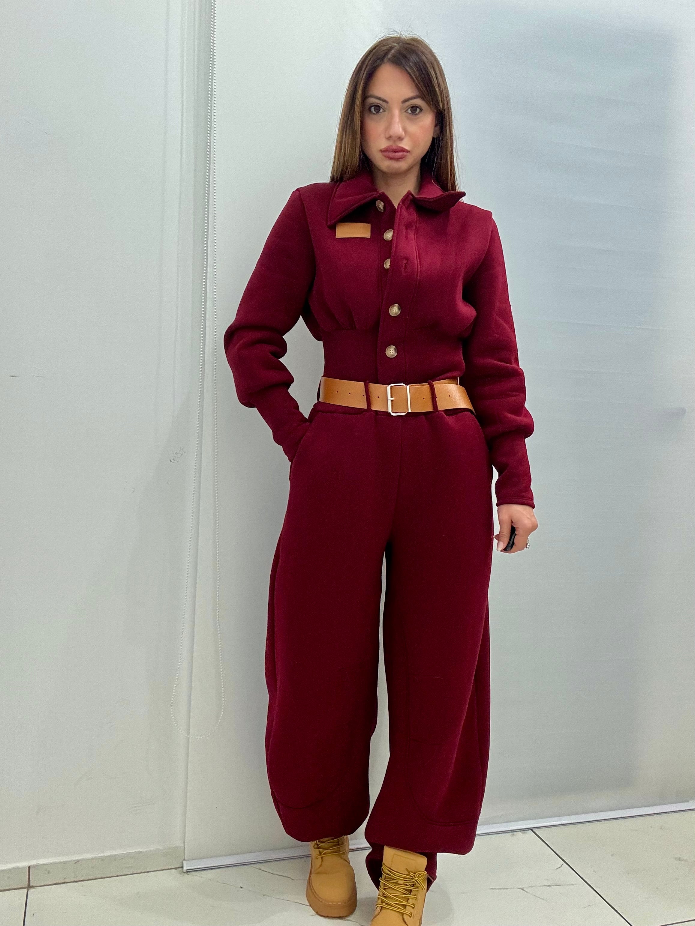 Tuta Alaska Bordeaux