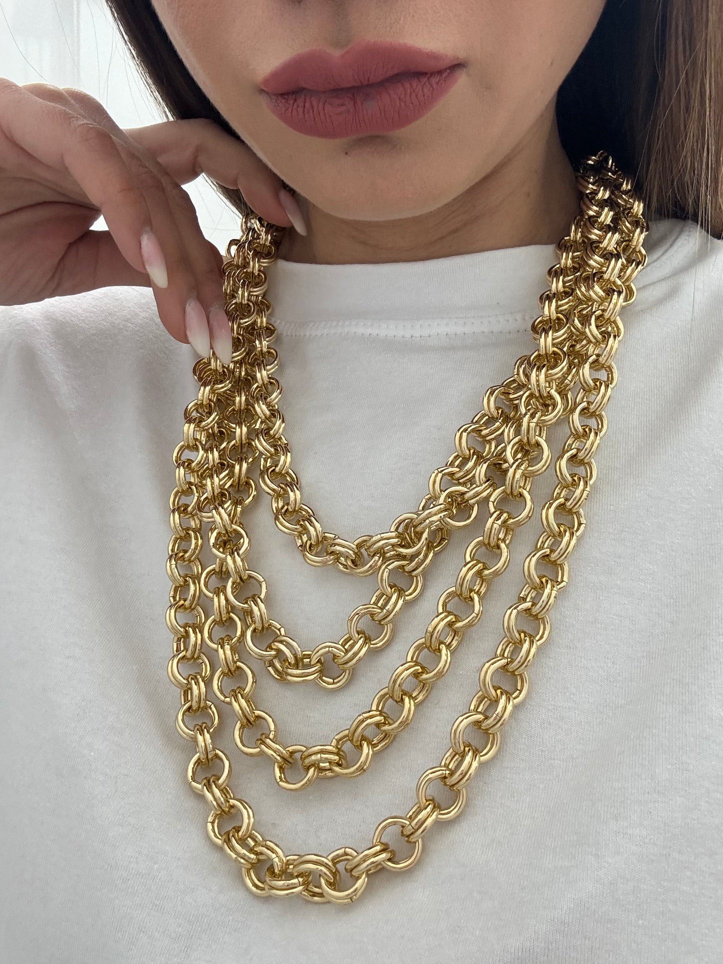 Collana Catena Multifilo