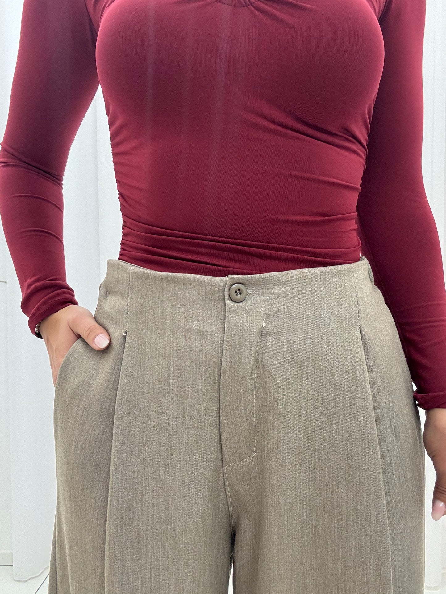 Pantalone Ballon Angel Tortora