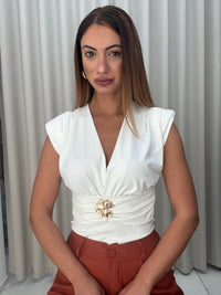 Maglia Spilla Fiore