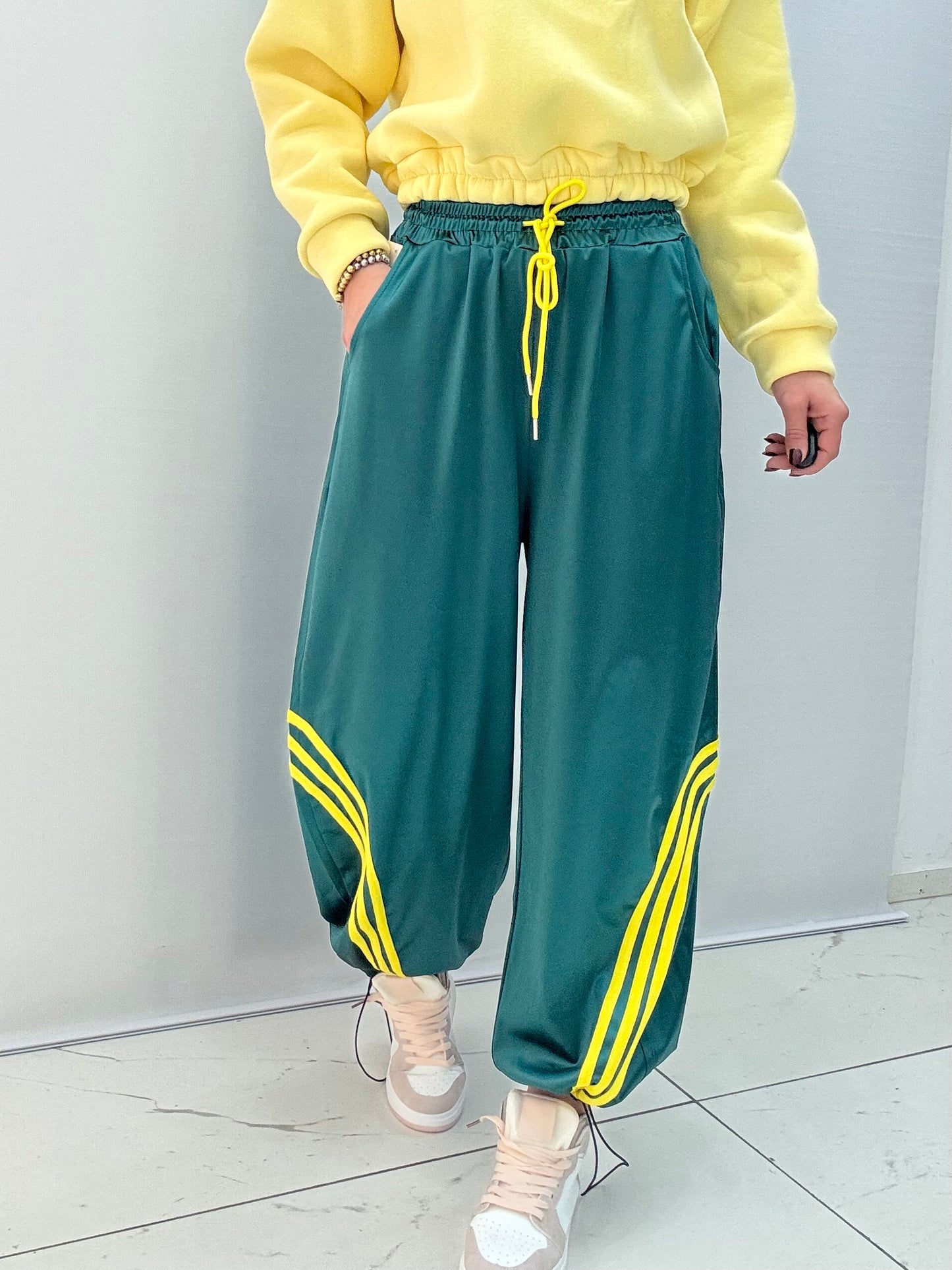 Pantatuta Candy Verde-Giallo