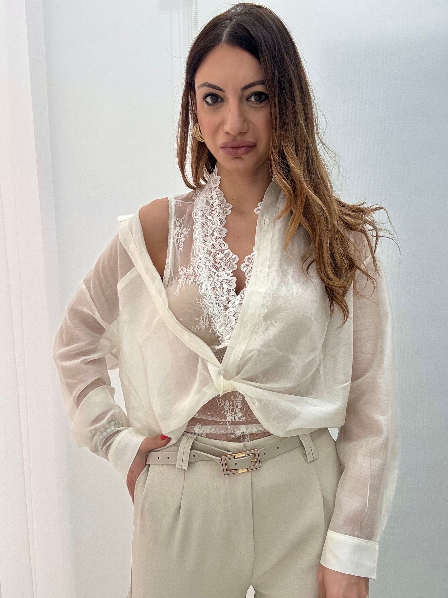 Camicia + Top Ricamo