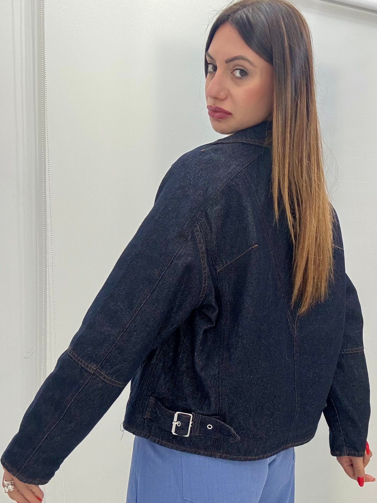 Giubbino Denim Sport