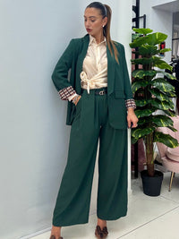 Tailleur Quadretti Verde