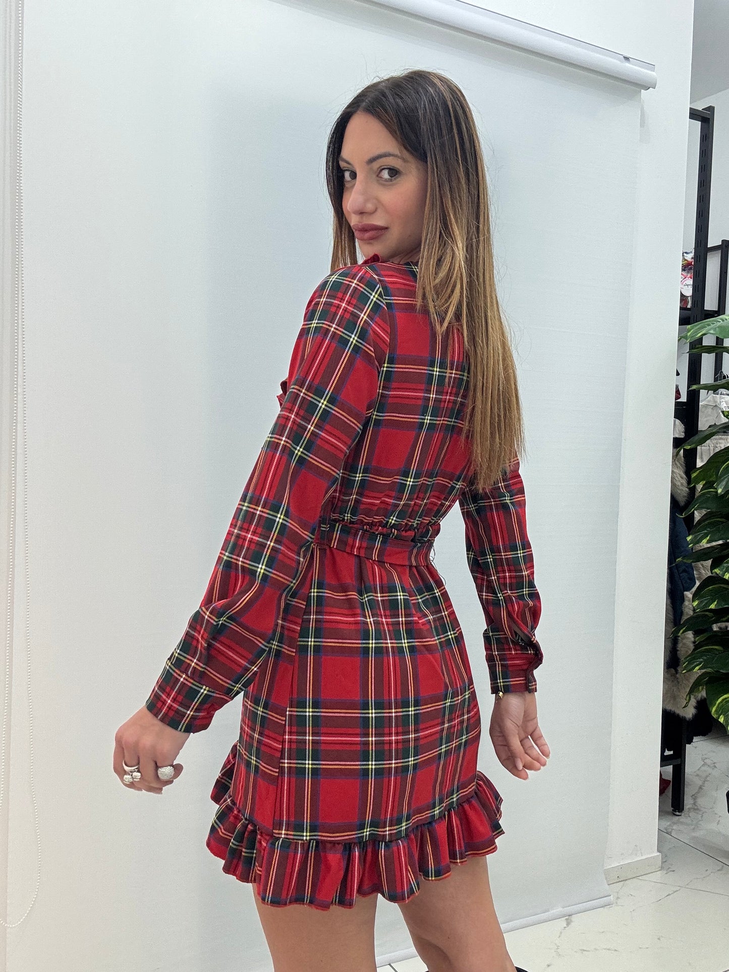 Abito Tartan Portaglio