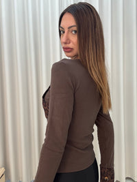 Maglia Gilet Maculato