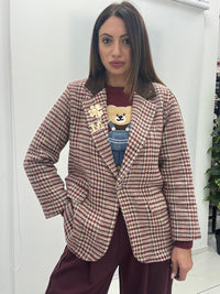 Giacca Emme Bordeaux