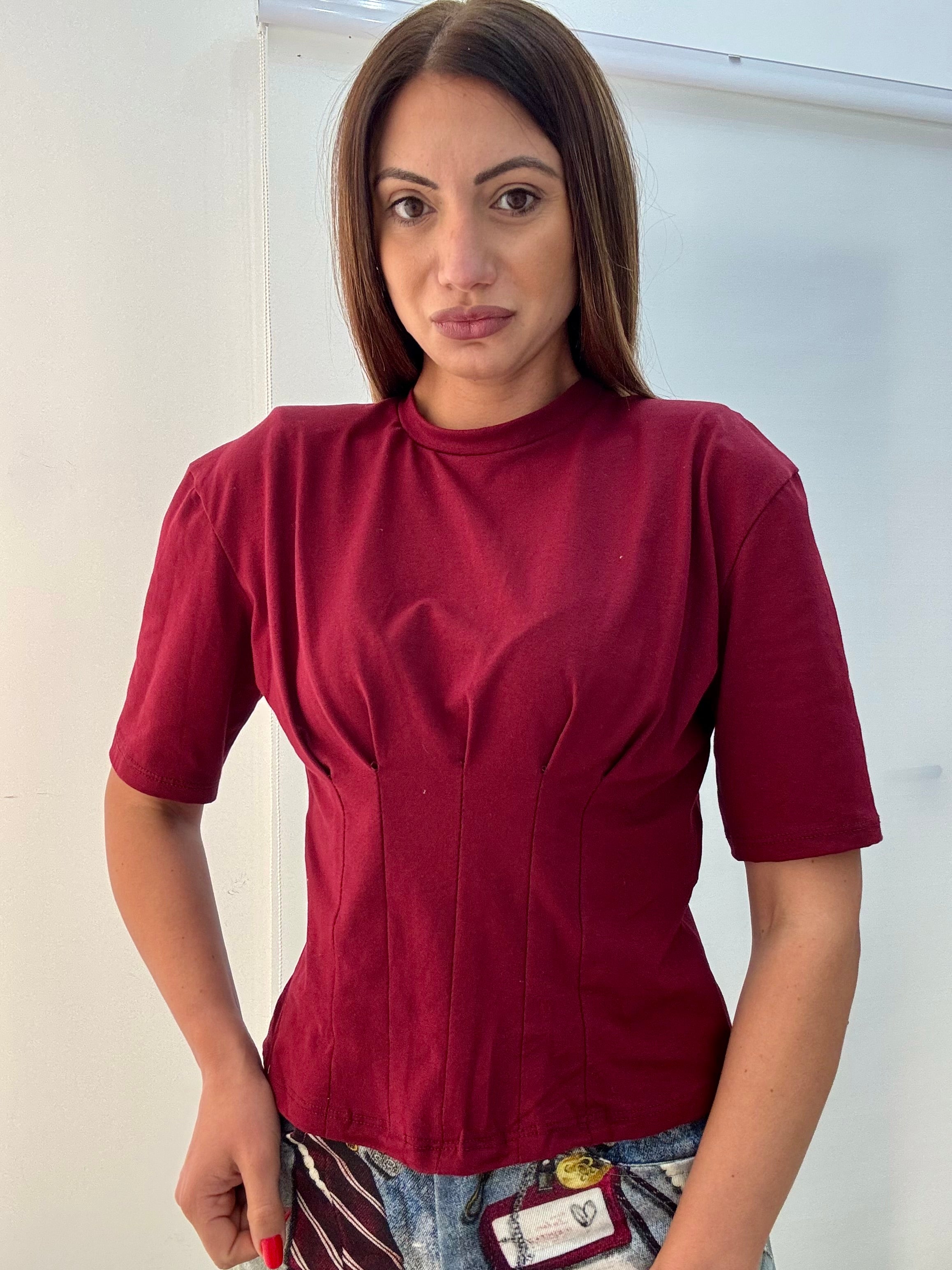 Maglia Olly Bordeaux