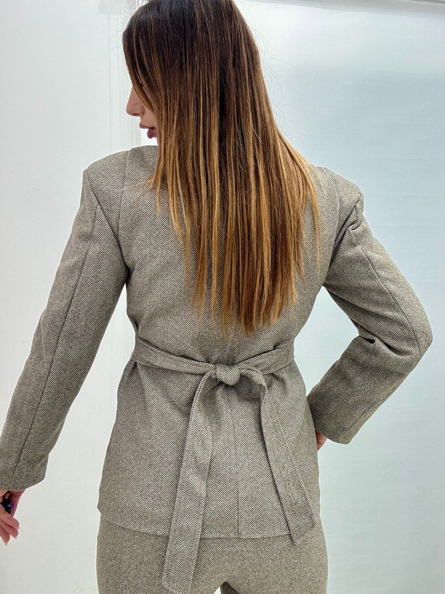 Tailleur Ametista Marrone