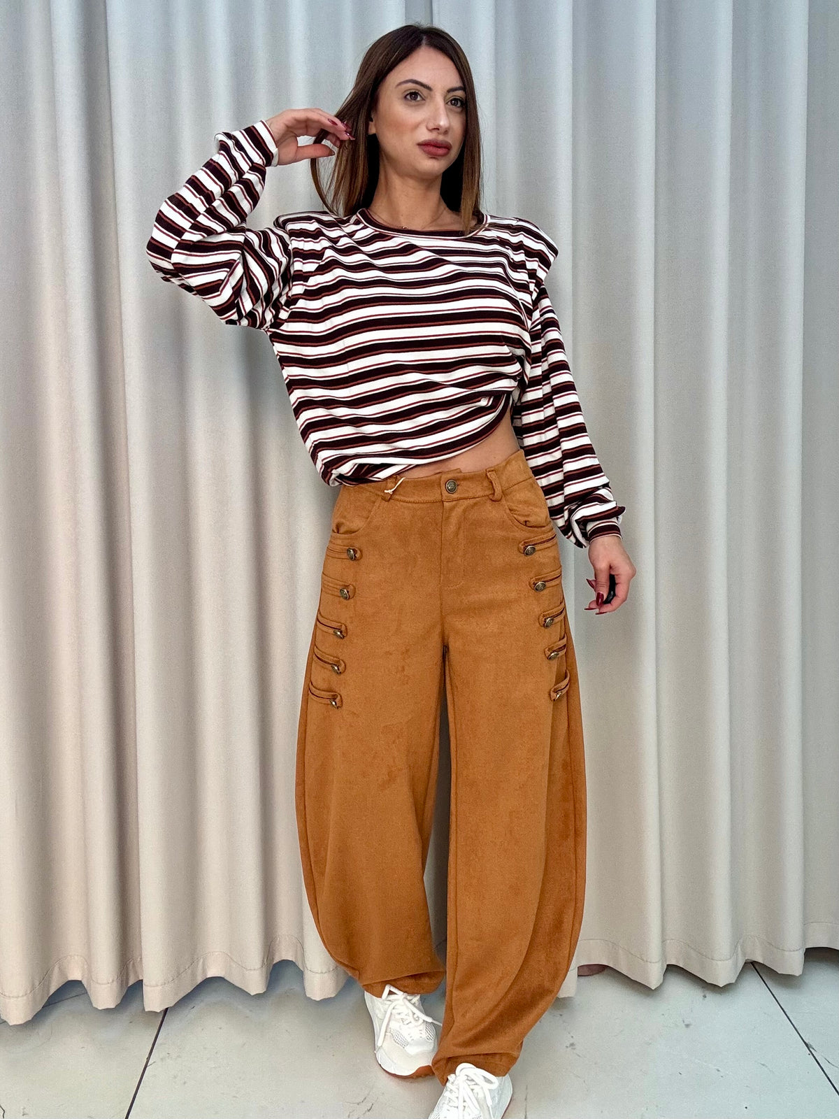 Pantalone Arm Ecocamoscio
