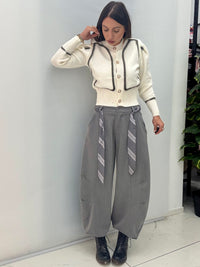 Pantalone Ballon Chic Grigio