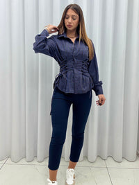 Pantalone Mood. Zara blu