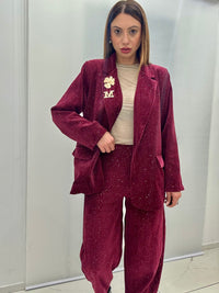 Tailleur Magic Bordeaux