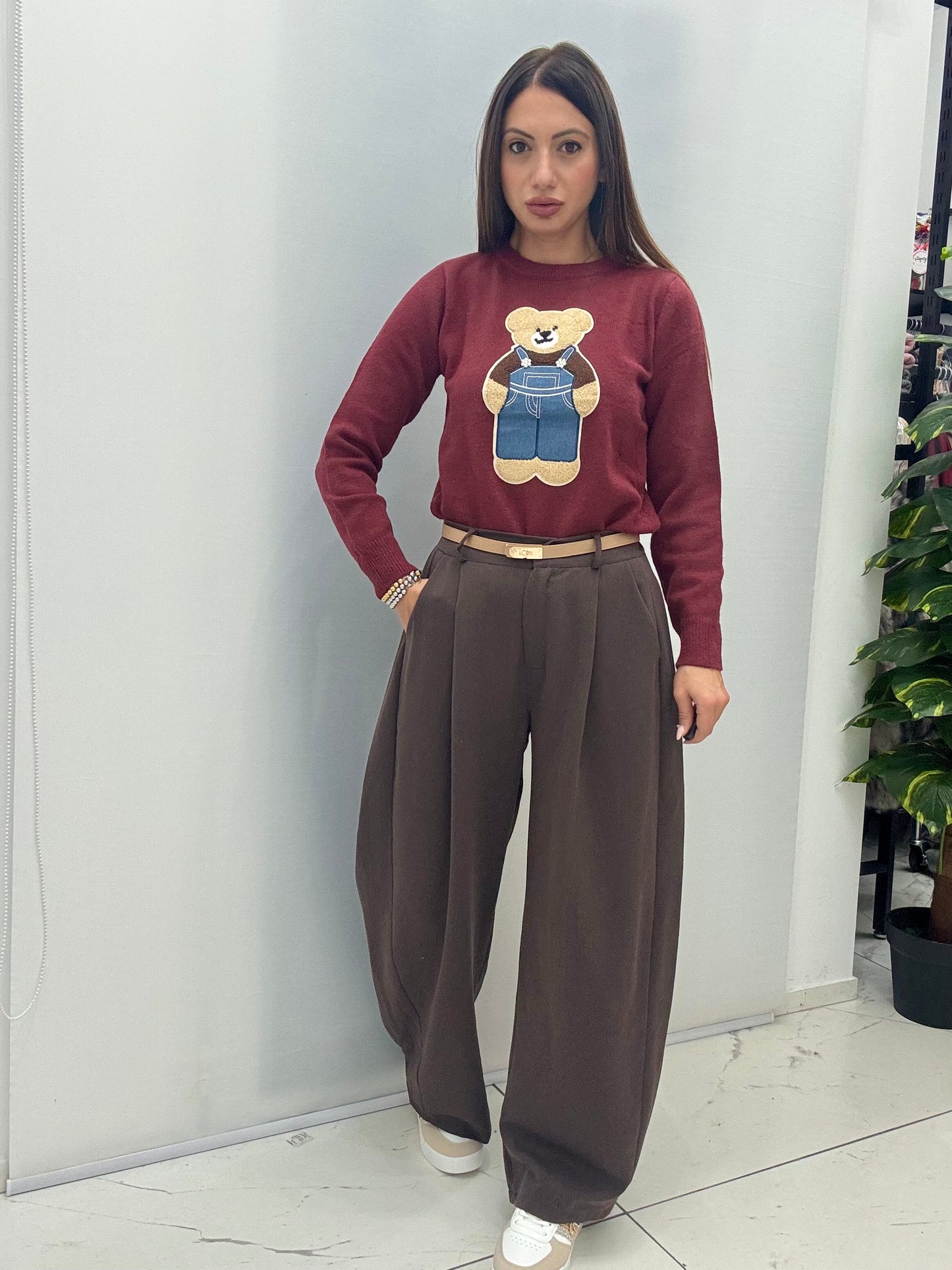 Pantalone Blair2 Marrone