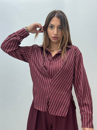 Camicia Georgina Bordeaux