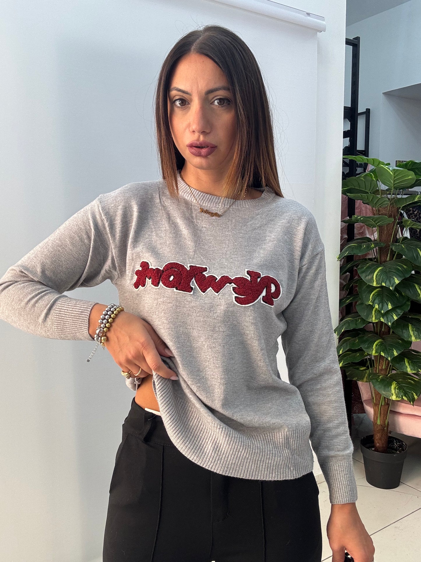 Maglia New York Grigio