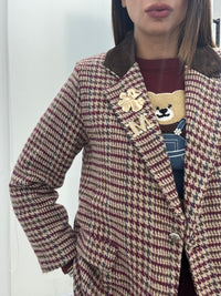 Giacca Emme Bordeaux