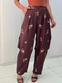 Pantalone Ballon Flowers