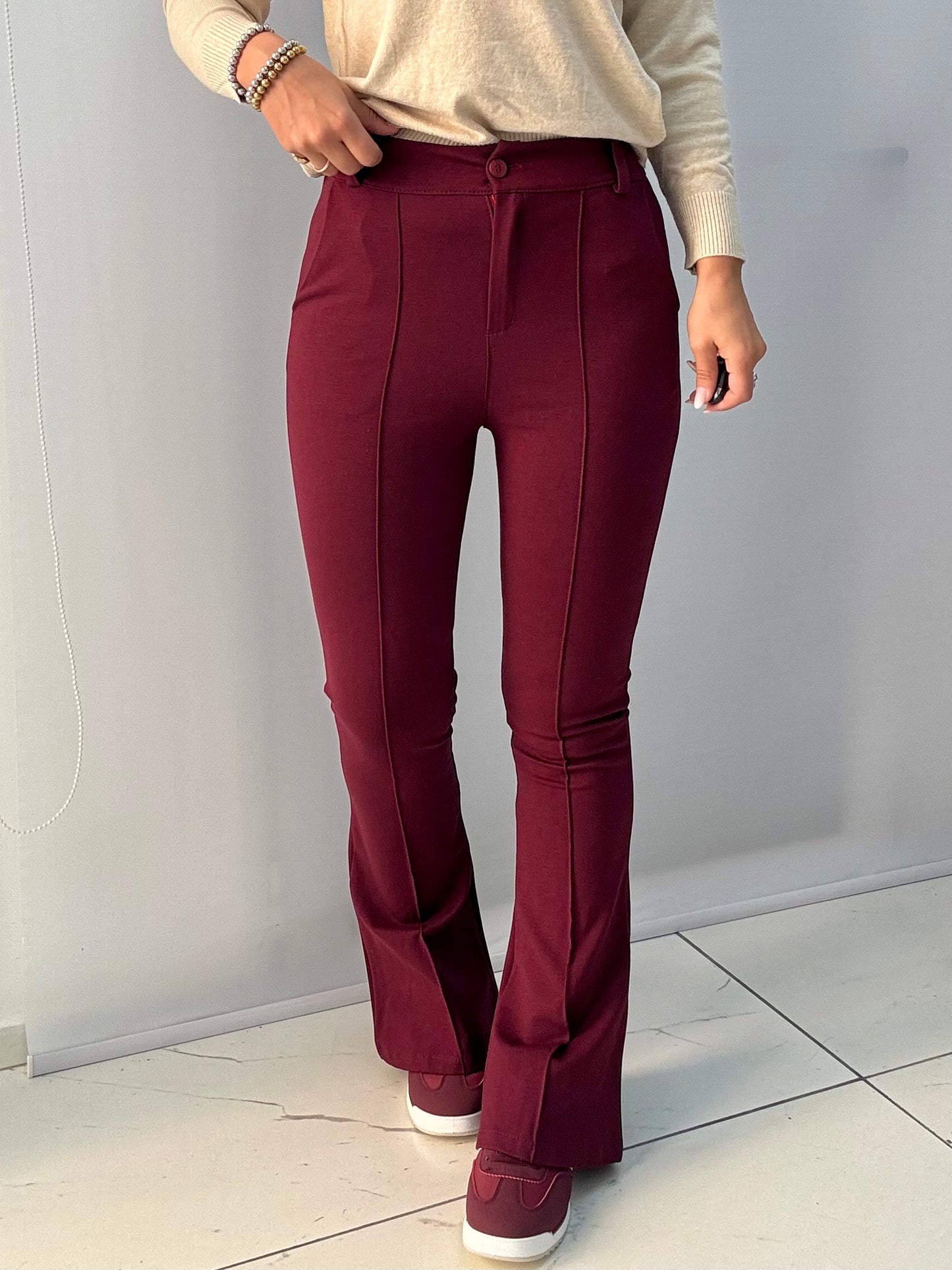 Pantalone Zuma Bordeaux