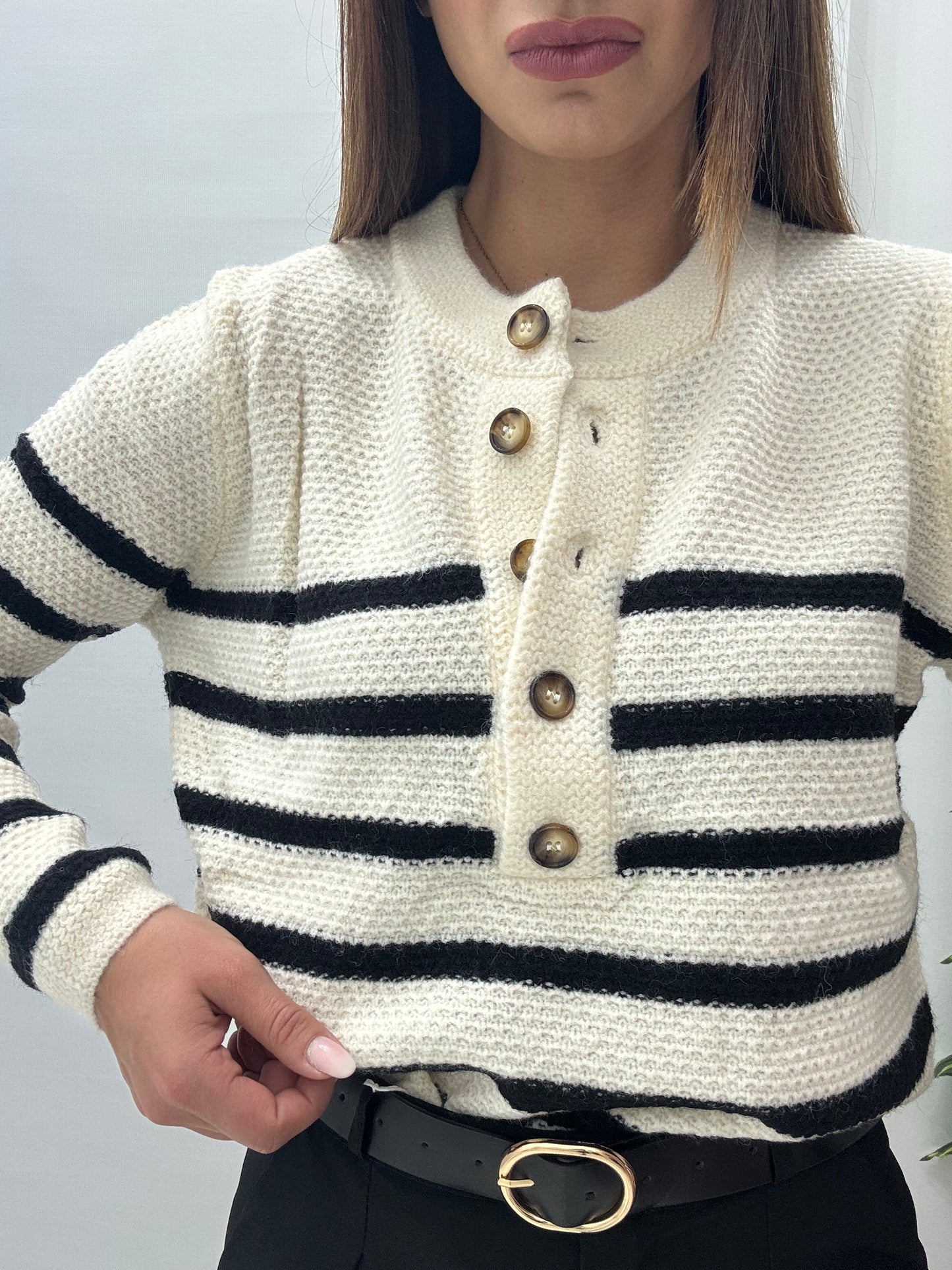 Maglioncino Righe Polo