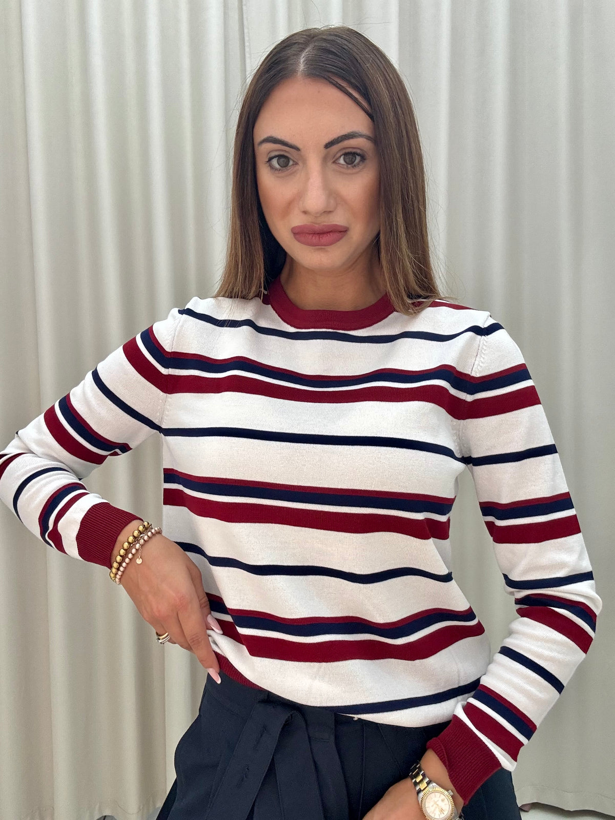 Maglia Righe Multicolor