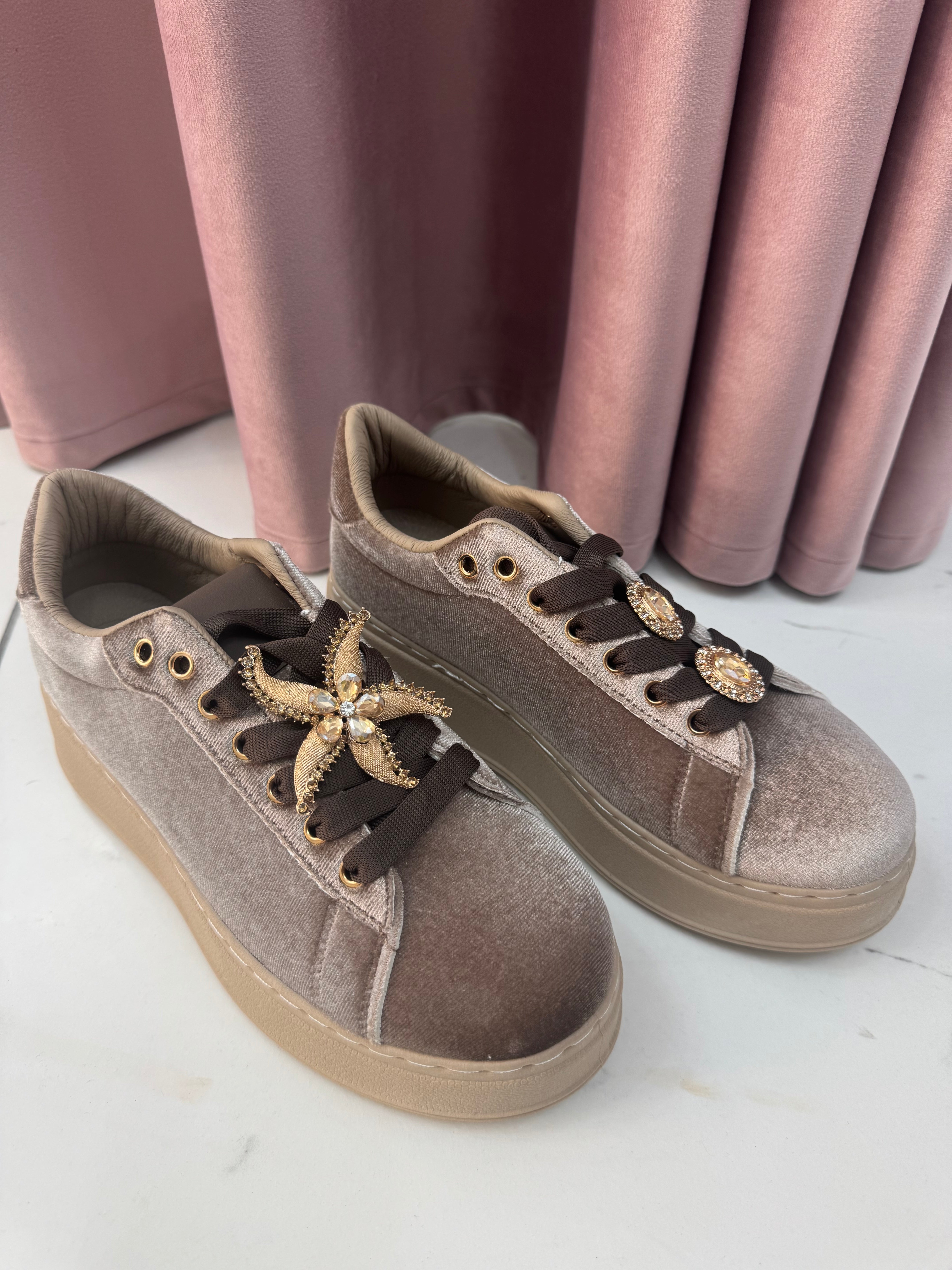 Sneakers Stella Preziosa Marrone
