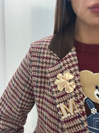 Giacca Emme Bordeaux