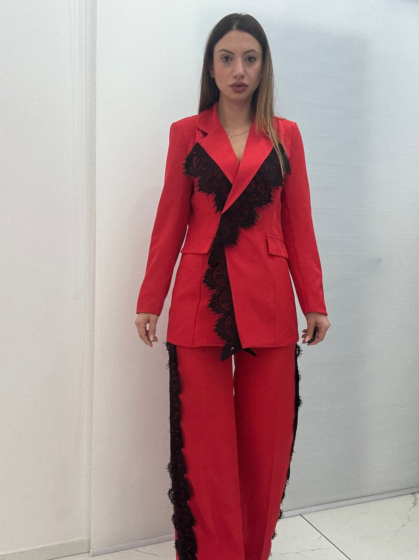 Tailleur Sensuale Rouge