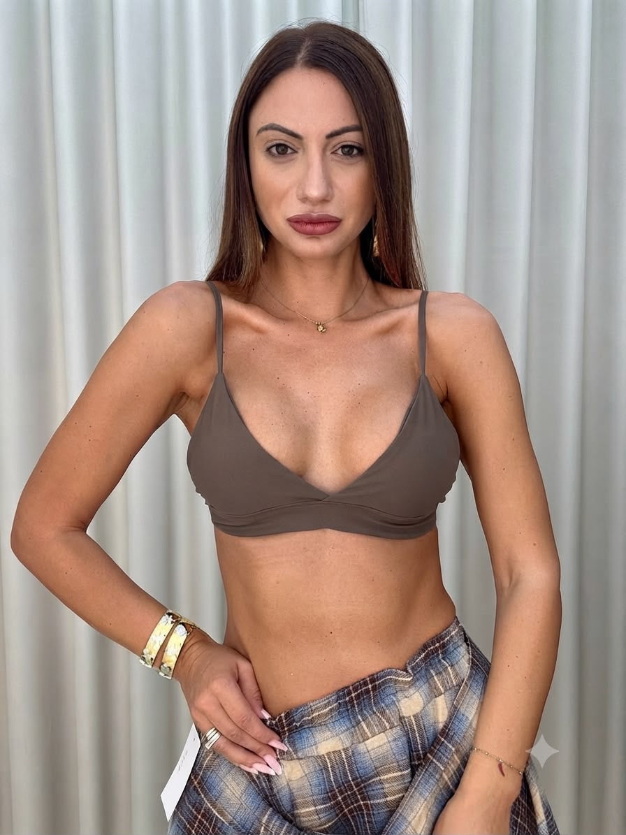 Bralette Basic Tortora