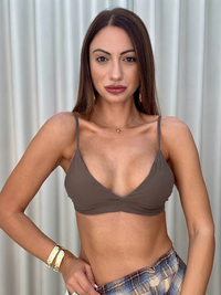 Bralette Basic Tortora