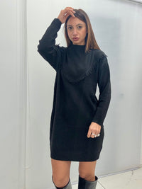Abito Frangia Nero