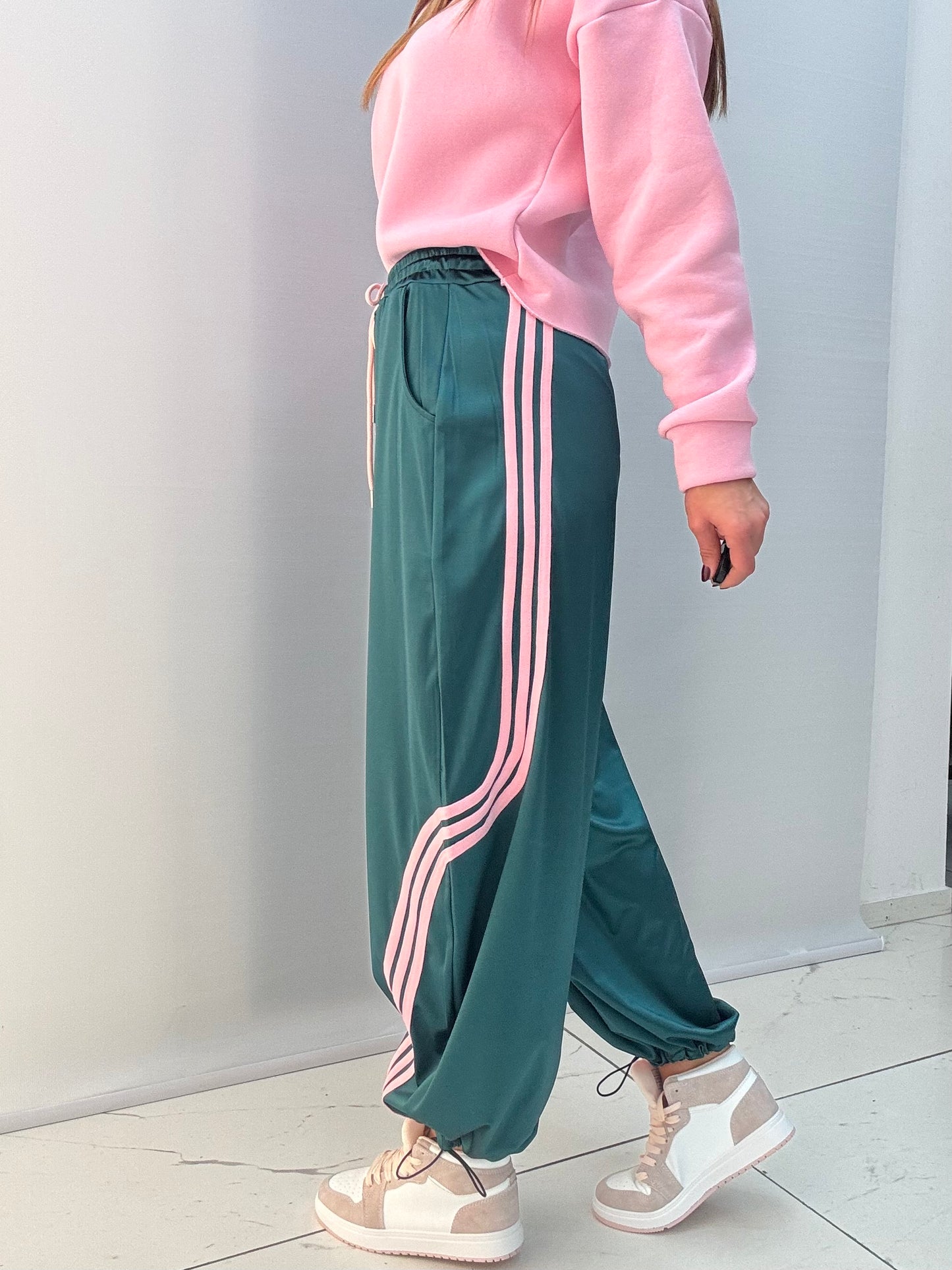 Pantatuta Candy Verde-Rosa