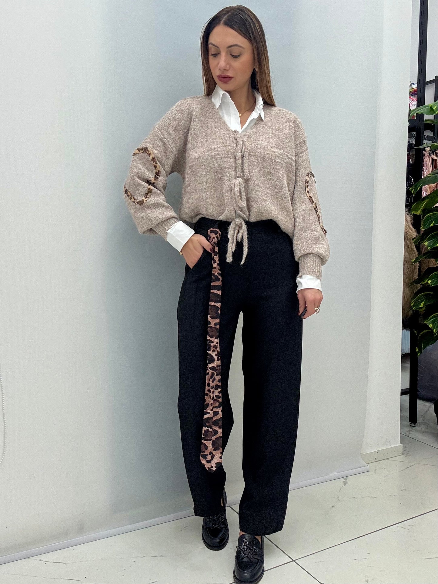 Pantalone Ballon art.Nero