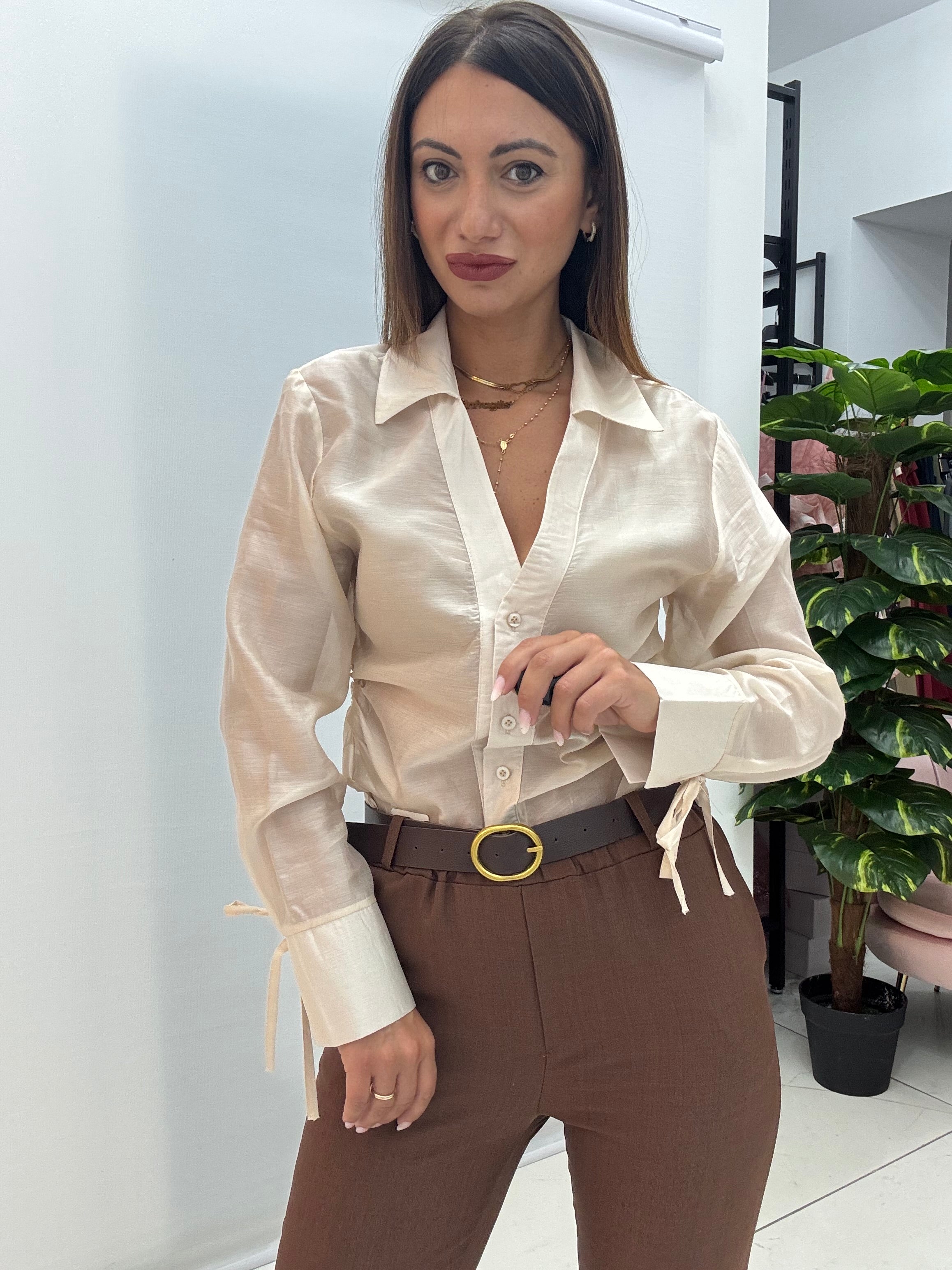 Camicia Evelin Beige
