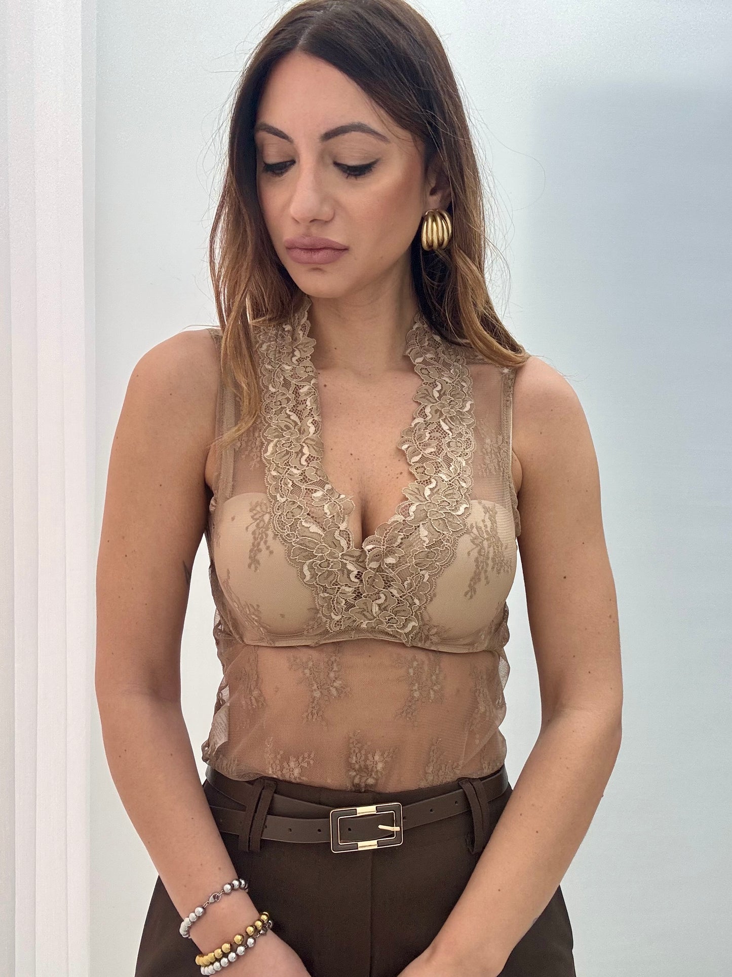 Camicia + Top Ricamo