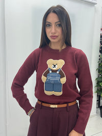 Maglione Teddy Perle