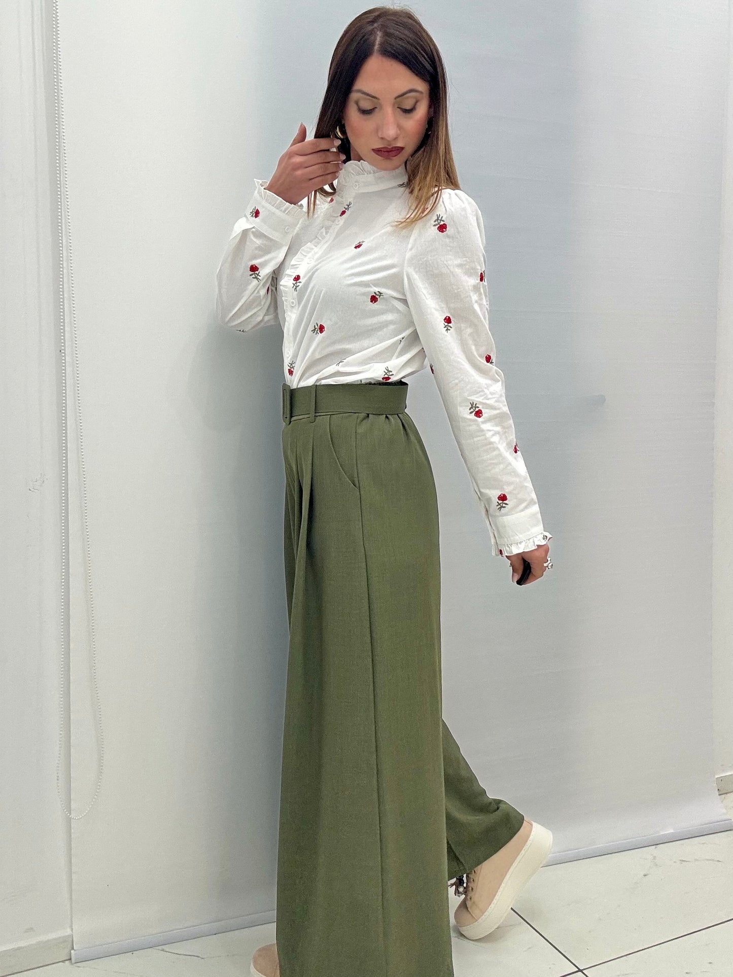 Pantalone Amelì Verde