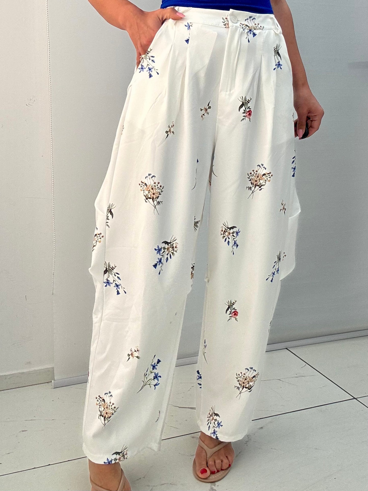 Pantalone art.15006 Bianco