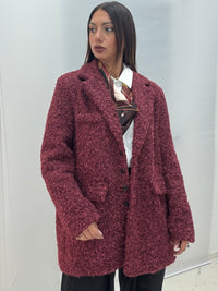 Giacca-Cappotto Ida Bordeaux