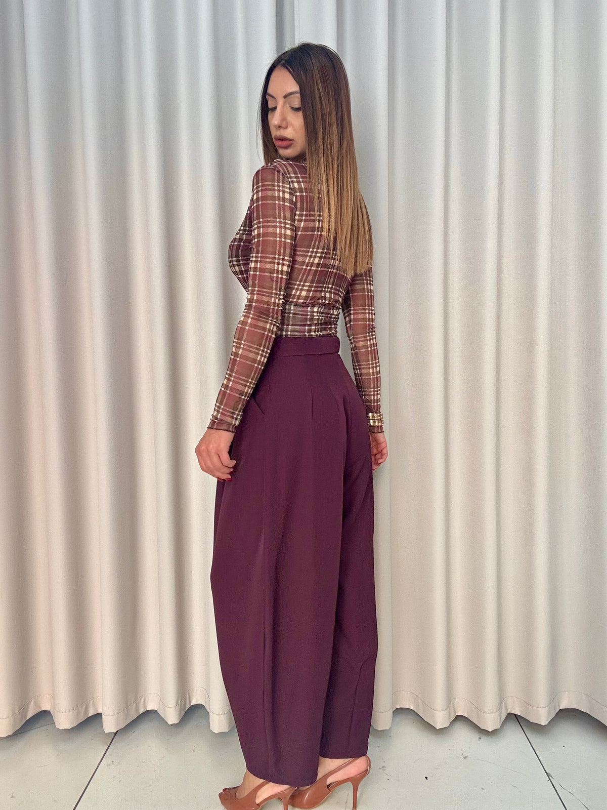 Pantalone art.9320 Bordeaux