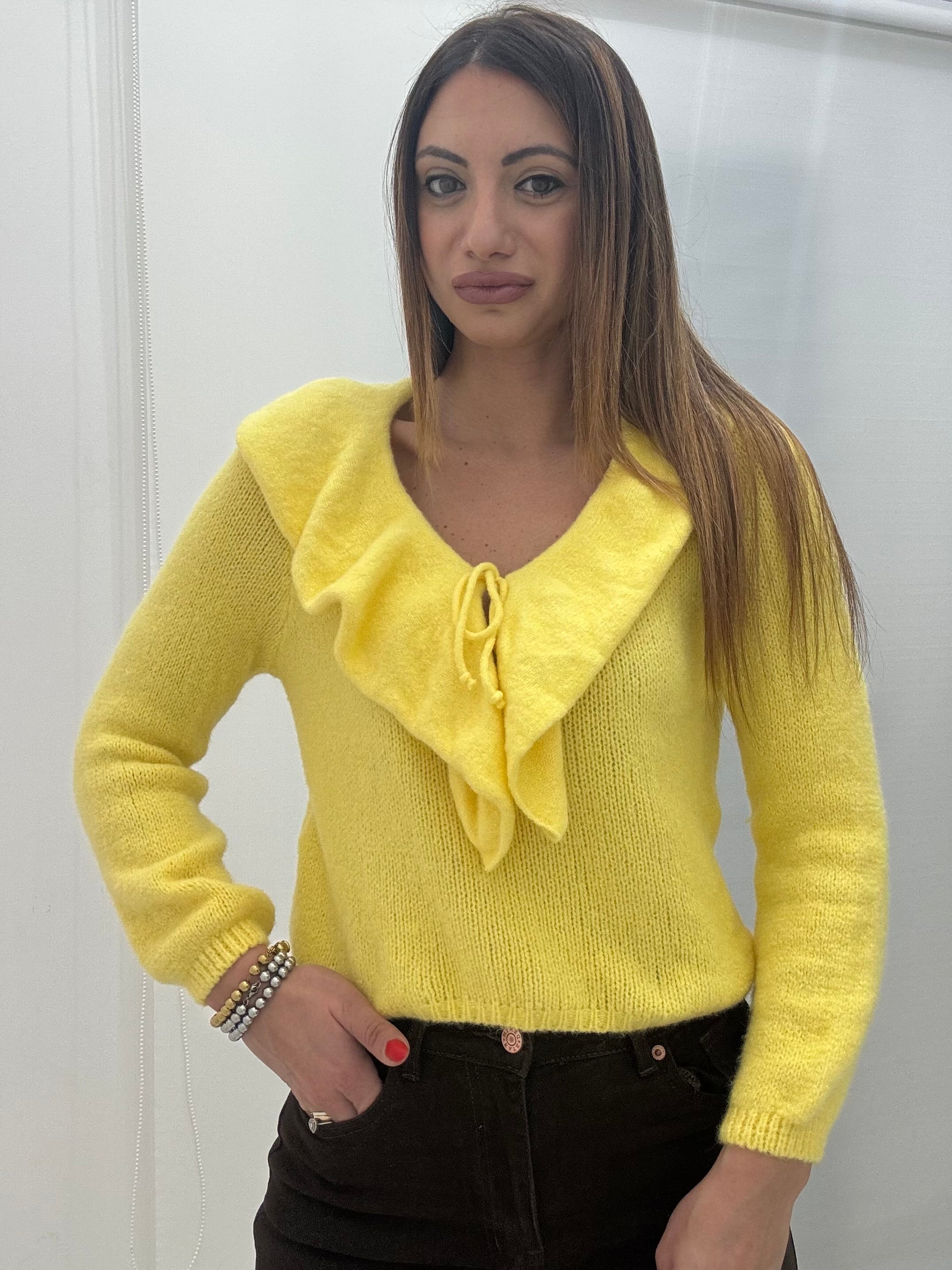 Maglione Rouches