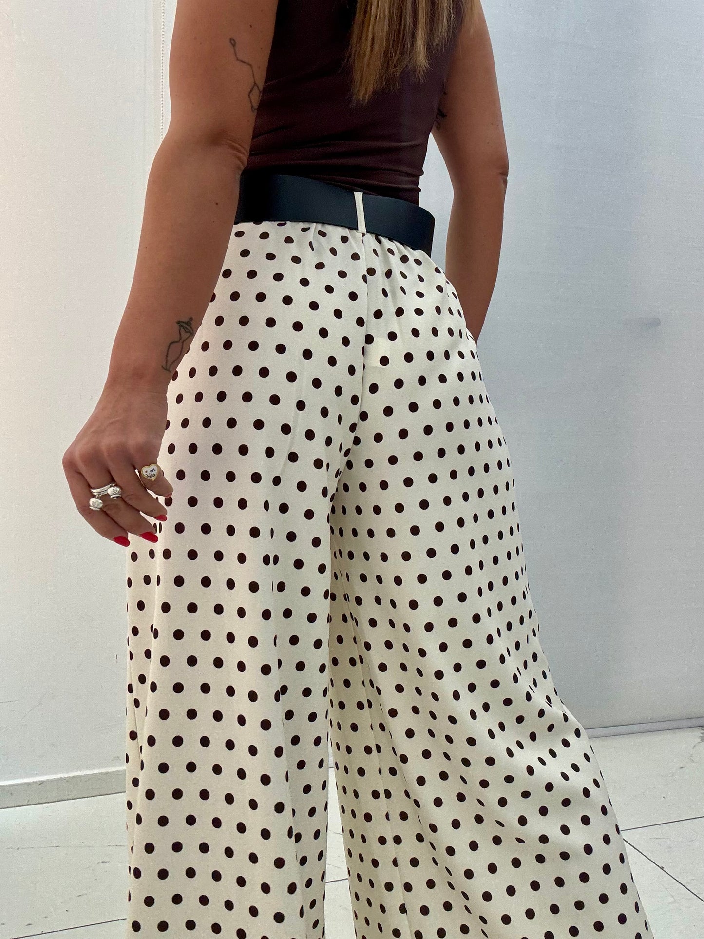 Pantalone Pois Panna