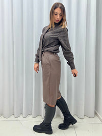 Bermuda Ecopelle art.18197 Tortora