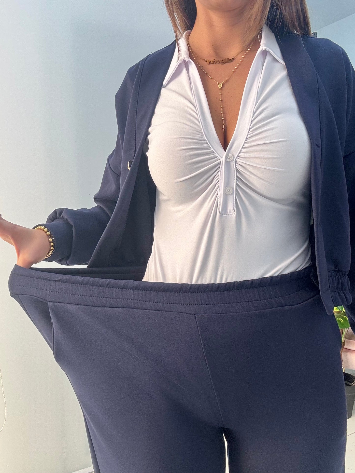 Coordinato Tuta Chic Blu