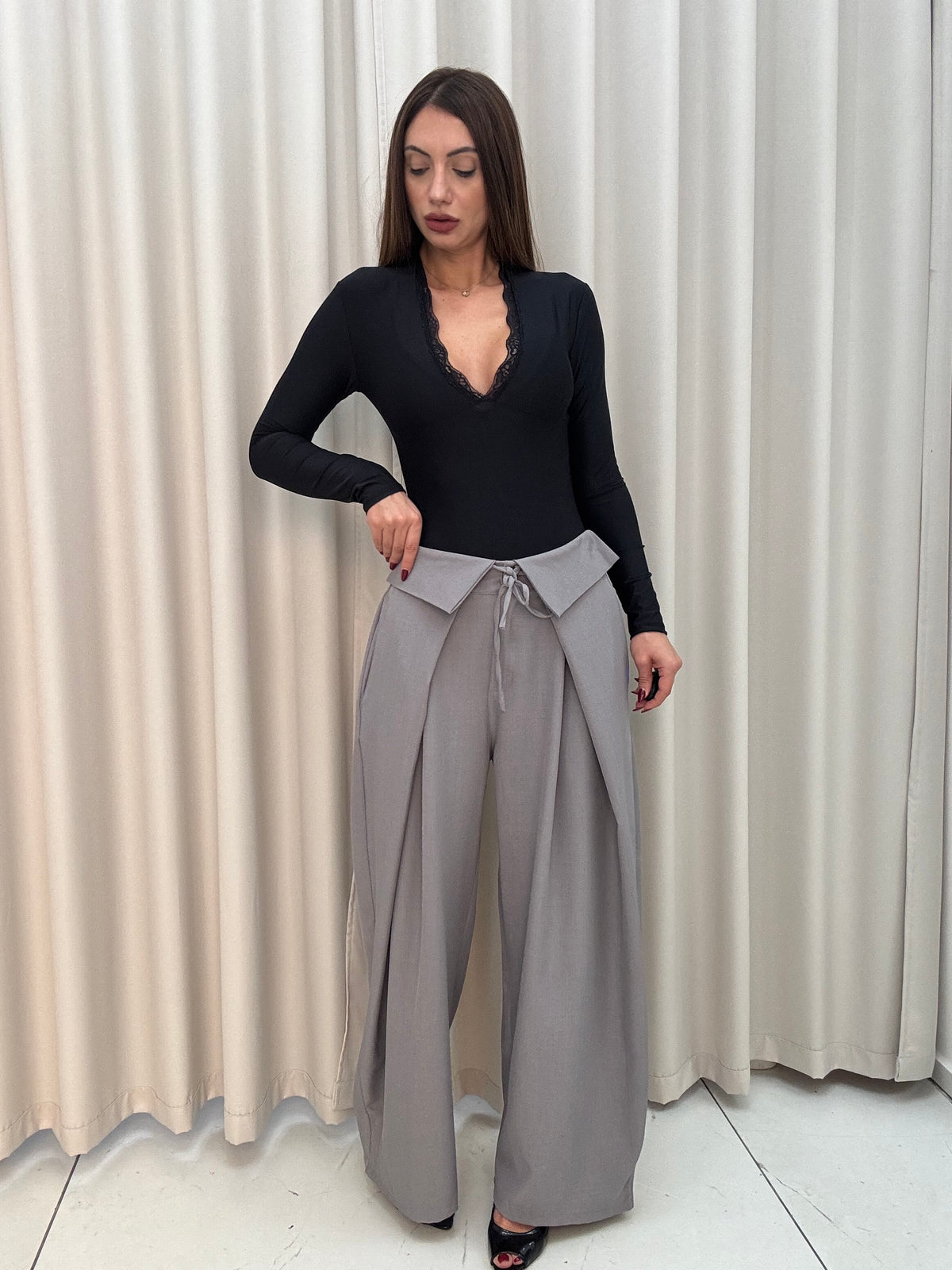 Pantalone Luisa Grigio