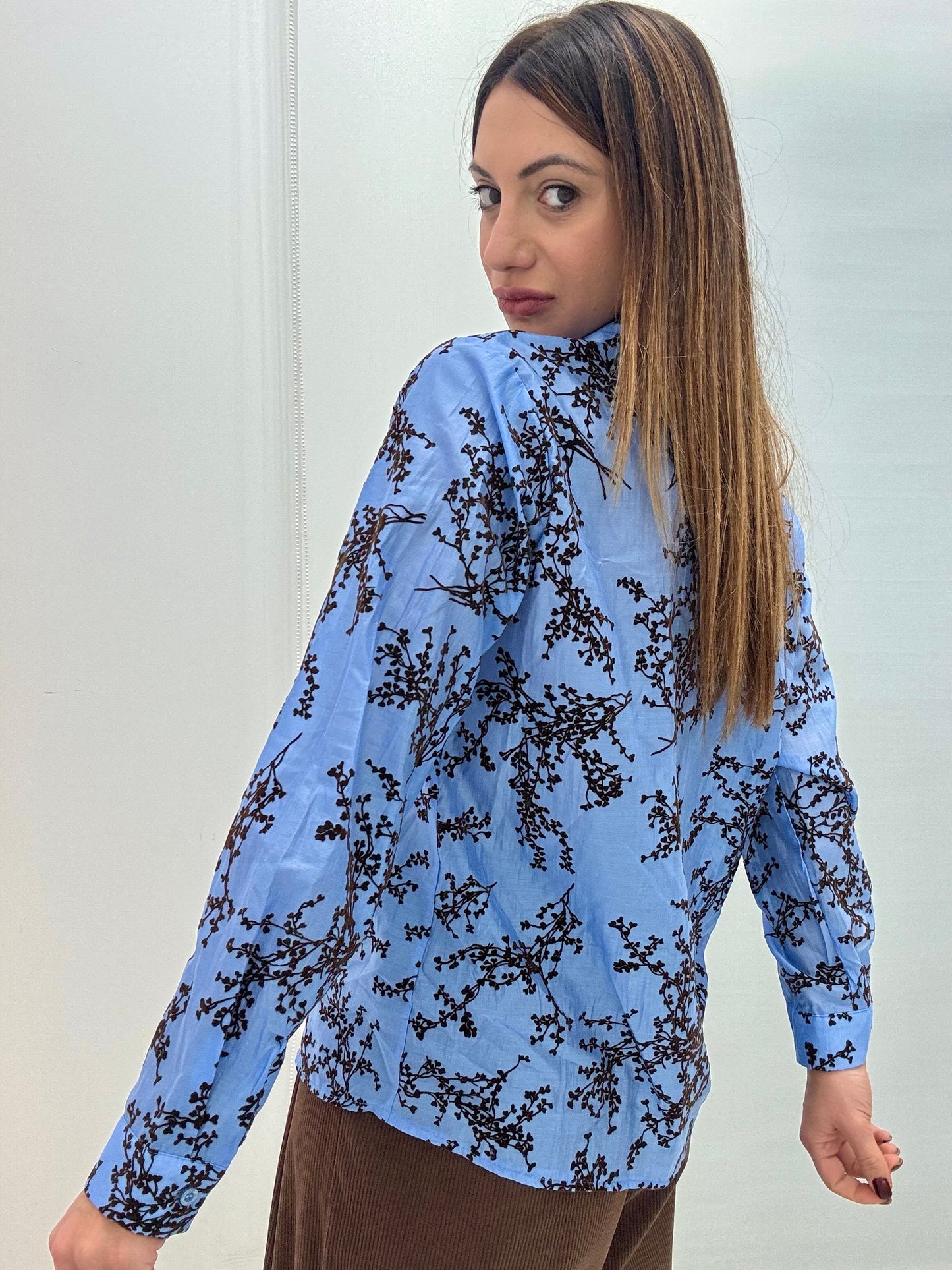 Camicia Rami Azzurro