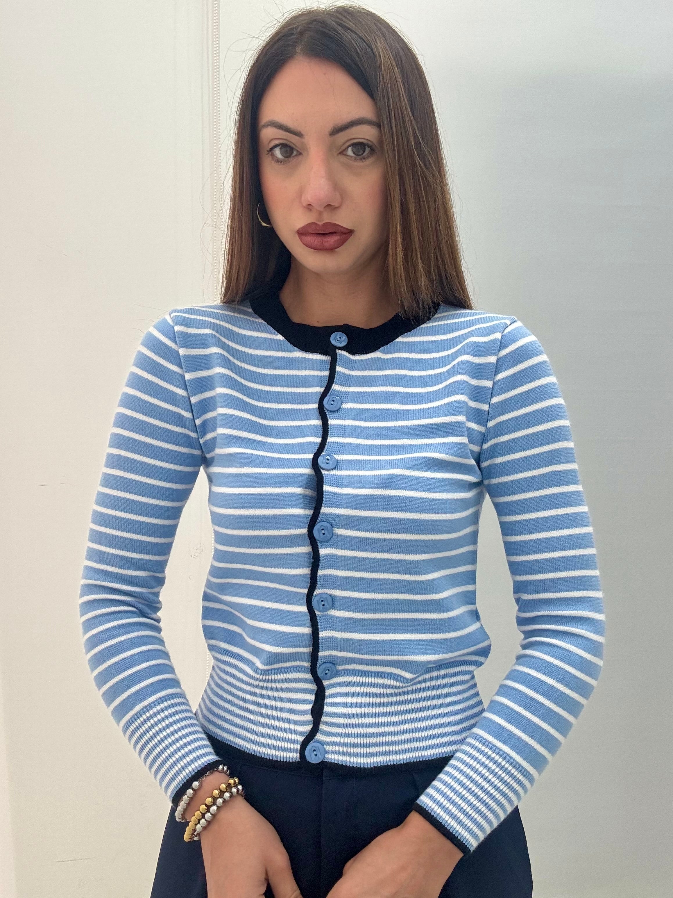 Cardigan Righe